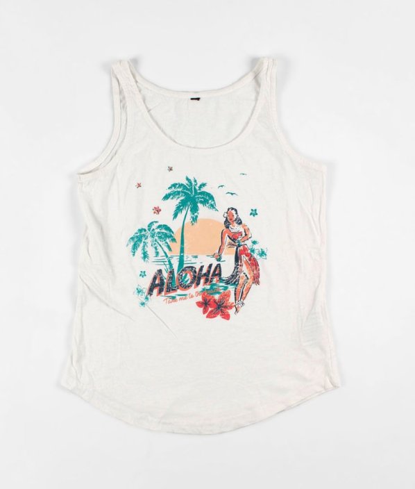 Biele dievčenské tielko