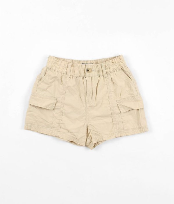 Béžové plátené kraťasy PRIMARK