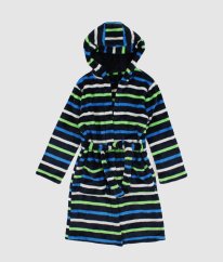 Pruhovaný plyšový župan DUNNES