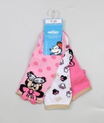 Sada 3 párů kotníčkových ponožek se třpytem (EUR 35-38) DISNEY
