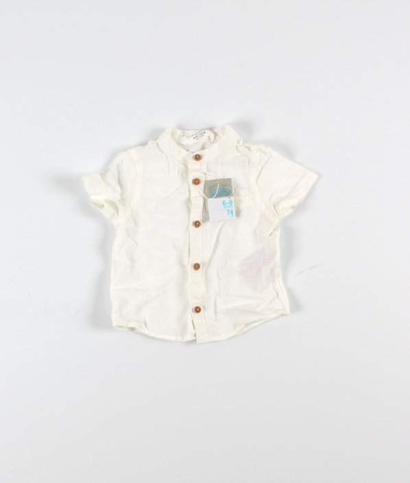 Bílá košile se lnem PRIMARK