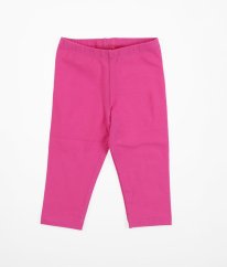 Růžové silnější krátké legíny BABY NATION