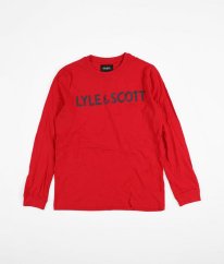 Červené triko LYLE & SCOTT