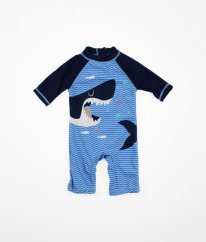 Modrý plavkový overal LULLABY