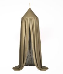 Khaki baldachýn z biobavlny Enzo Canopy LIEWOOD