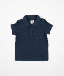 Tmavě modré polo tričko C&A