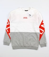 Bílošedá silnější mikina GEORGE