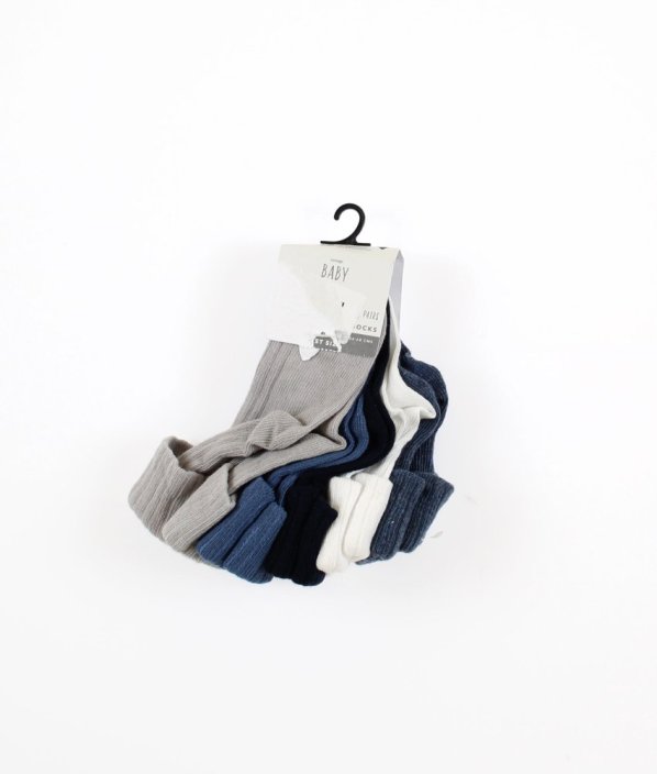 Sada 5 párů barevných ponožek GEORGE