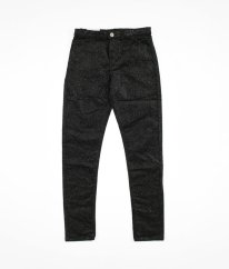 Černé skinn manšestráky se třpytem H&M