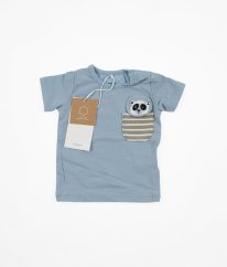 Světle modré tričko z biobavlny NAME IT