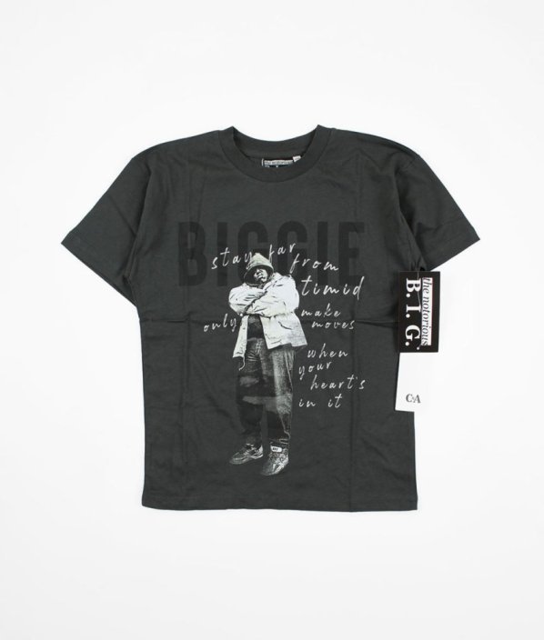 Antracitové tričko THE NOTORIOUS B.I.G.