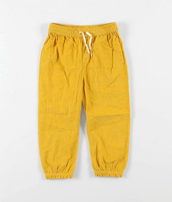 Žluté manšestrové kalhoty BODEN