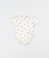 Bílé body s kotvičkami z biobavlny H&M