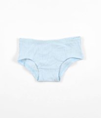 Modré rebrované nohavičky C&A