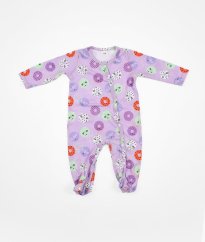 Lila overal s donuty