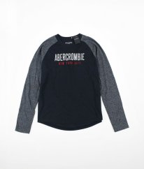 Modré triko ABERCROMBIE