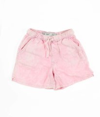Růžové riflové kraťasy DENIM & CO