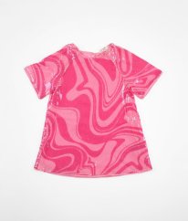 Růžové flitrové šaty se spodničkou H&M