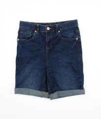 Modré riflové kraťasy