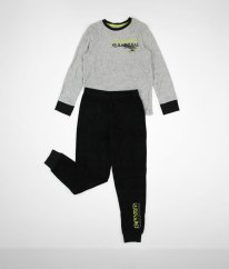 Šedočerné froté pyžamo LILY & DAN