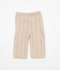 Béžové svetříkové kalhoty H&M