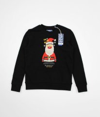 Černá vánoční mikina JACK & JONES