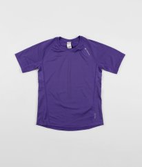 Fialové sportovné tričko DECATHLON