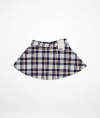Modrobílá károvaná sukně H&M