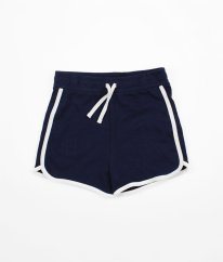 Modré mikinové kraťasy GEORGE