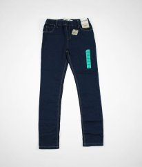 Modré skinny jegginy DENIM & CO