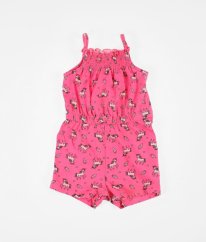 Růžový kraťasový overal s jednorožci PRIMARK