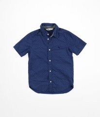 Modrá košile s puntíky H&M