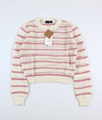 Krémovoružový sveter LMTD