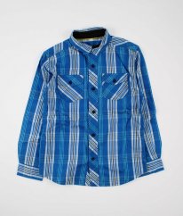 Modrobílá károvaná košile URBAN OUTLAWS
