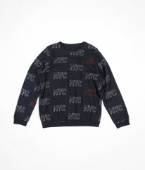 Tmavomodrá silnejšia mikina PRIMARK