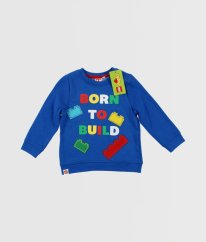 Modrá silnější mikina LEGO