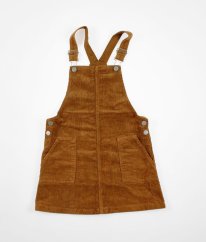 Světle hnědá manšestrová šatová sukně H&M