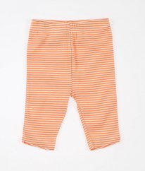 Oranžovoproužkované pyžamové kalhoty NUTMEG