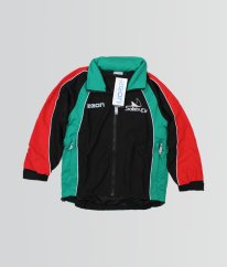 Černozelená sportovní teplá bunda jaro/podzim