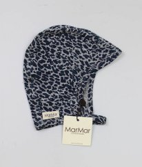 Modročiernošedá leopardia čiapka MARMAR COPENHAGEN
