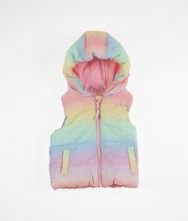 Barevná zimní vesta DUNNES