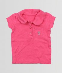 Růžové polo tričko NUTMEG