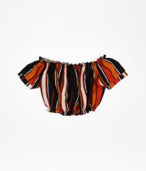 Barevná proužkovaná halenka