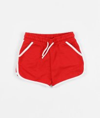 Červené teplákové kraťasy PRIMARK