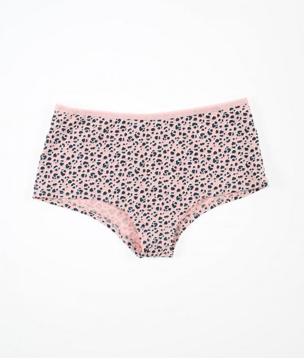 Růžové leopardí kalhotky GEORGE