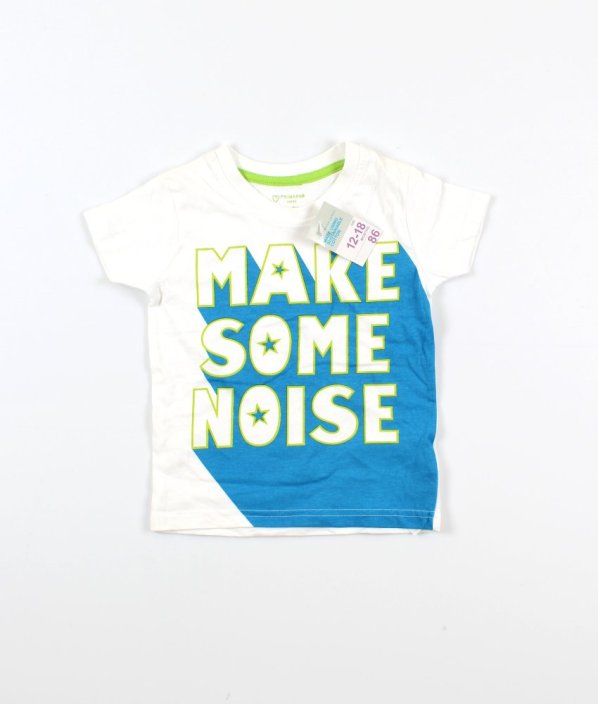 Bílé tričko s nápisem PRIMARK