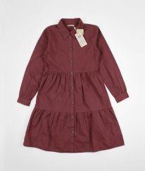 Tmavě ružové šaty ONLY