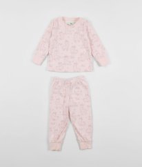 Růžové pyžamo se zvířátky C&A