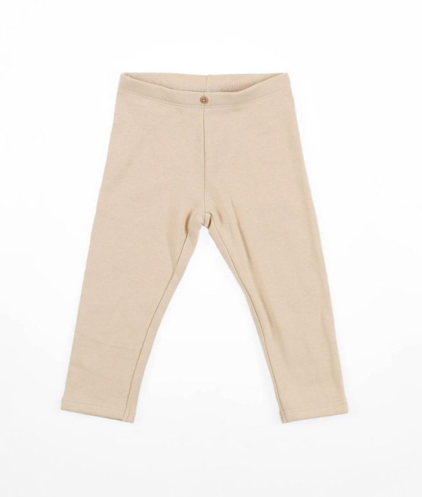 Béžové teplé legíny C&A