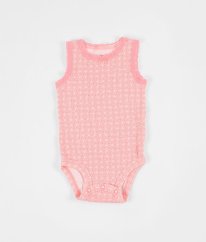 Růžové body s krajkou CARTER´S